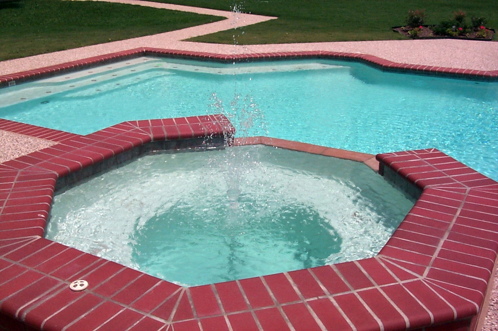 Pool Coping - 200 Plantation Red 5