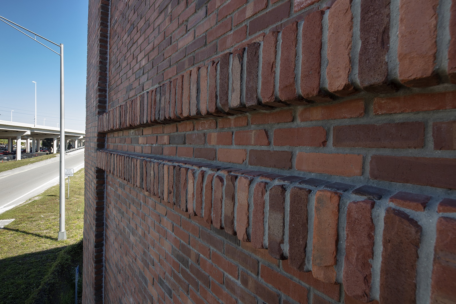 Thin Brick - Ybor City Tumbled Vee Brick - Old Brickyard Collection 7