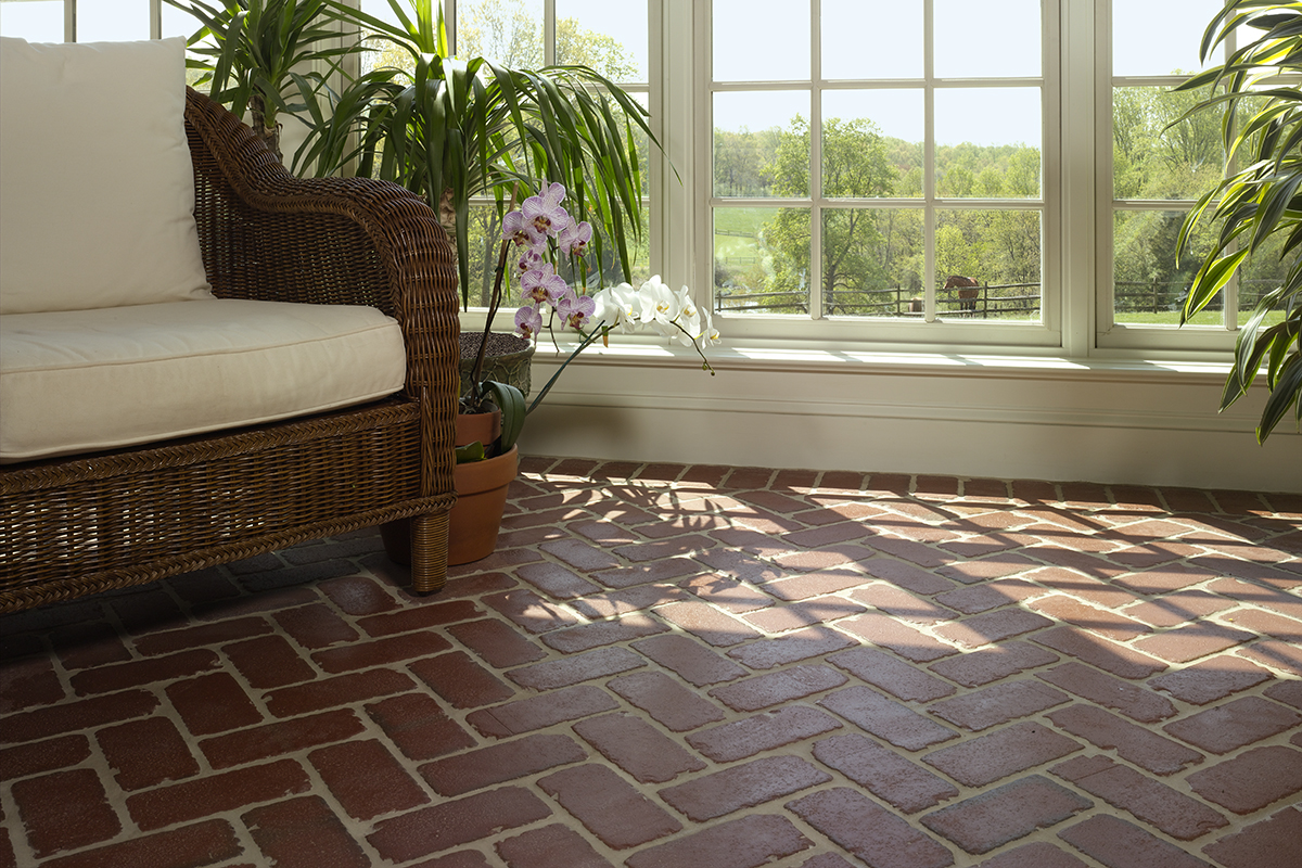 Thin Brick Pavers - 300 Tavern Flash Tumbled BrickTile - Horse